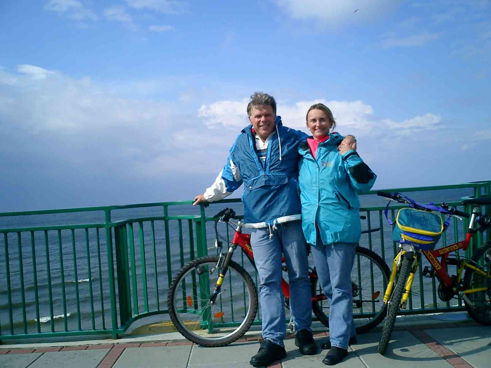 Radfahren an der Ostsee